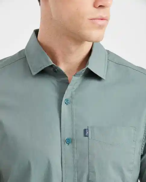 Camiseta Carbón Pocket Verde Escocés Ultra Oscuro S Chevignon