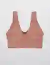 American Eagle Bralette Sin Costuras Cereza Talla L