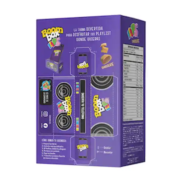 Flips Cereal Relleno Con Sabor a Chocolate