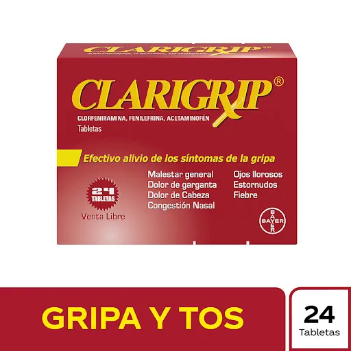 Clarigrip (500 mg/5 mg/2 mg)