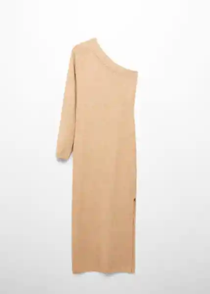 Vestido Nivela Camel Talla 24 Mujer Mango