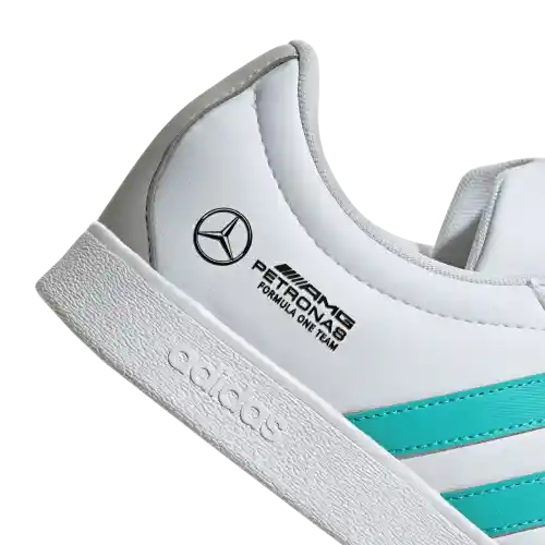 Adidas Tenis Vl Court Mercedes Lifestyle Unisex Blanco Talla 7.5