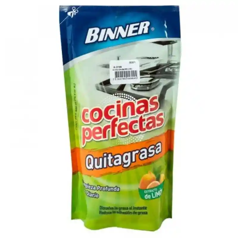 Binner Quitagrasa Cocinas Perfectas + Doypack 