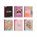Cuaderno Norma 50 Hojas Linea Corr Fem Surtido