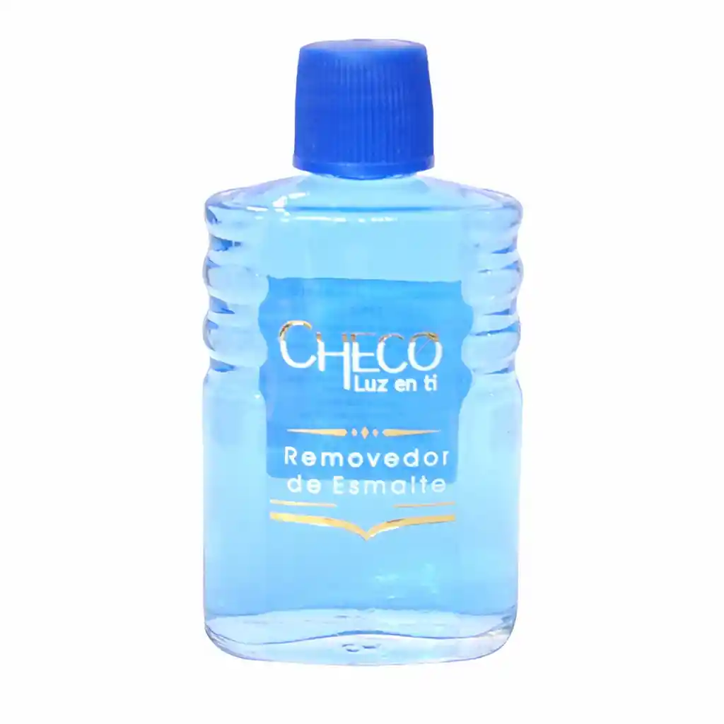 Checo Removedor De Esmalte Azul X 60Ml