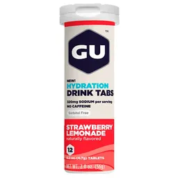 GU Hidratante Drink Tabs de Fresa