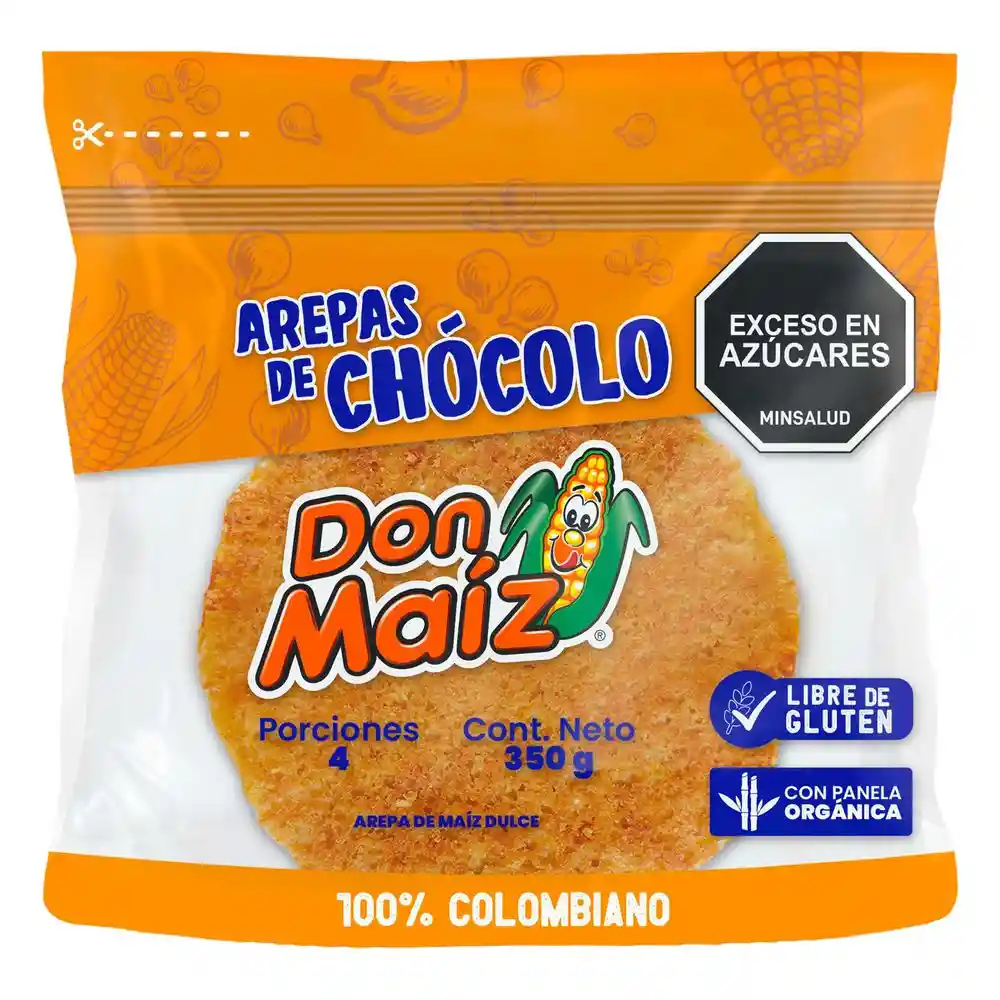 Arepas Don Maiz Chocolo (350 Gr)
