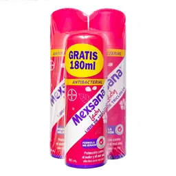 Of 2 Talco Lady Spray + 1 Gratis Mexsana