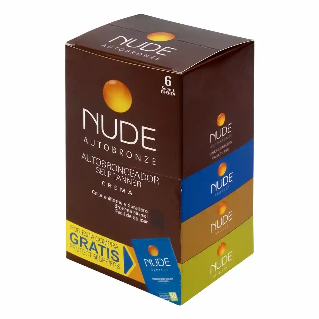 Nude Autobronceador en Crema Selft Tanner