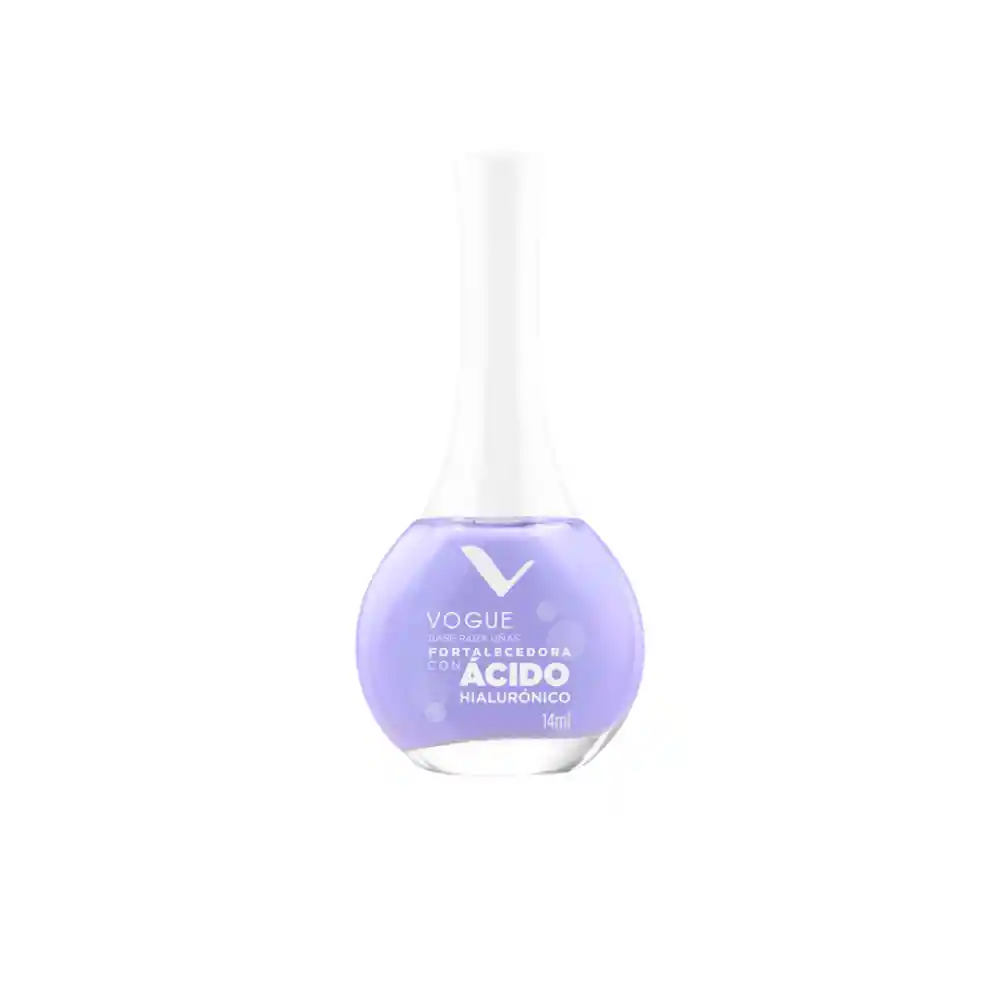 Base Para Uñas Vogue Efecto Spa Fortalecedora Con Ácido Hialurónico 14 Ml