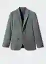 Blazer Americana Breda Verde Talla 46 Hombre Mango