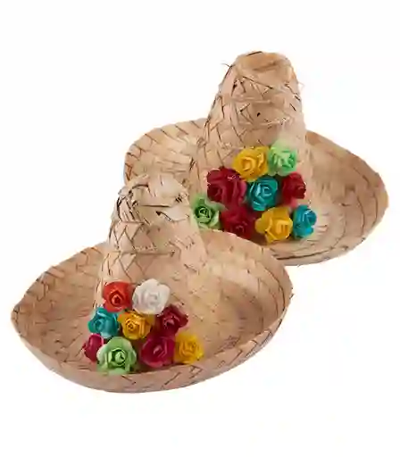 Servilletero Sombrero Zapata de Palma 15 cm