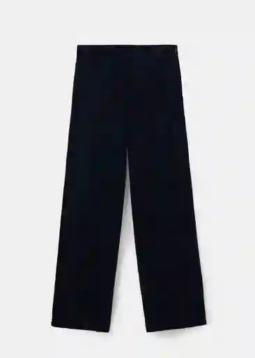 Pantalón Combi Navy Talla 38 Mujer Mango