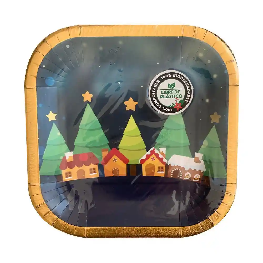 Plato Navidad 9 Fp9rn007 Nico Fp9rn007