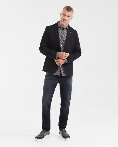 Blazer Continuativo Negro Sombrio Ultraoscuro XXL Chevignon