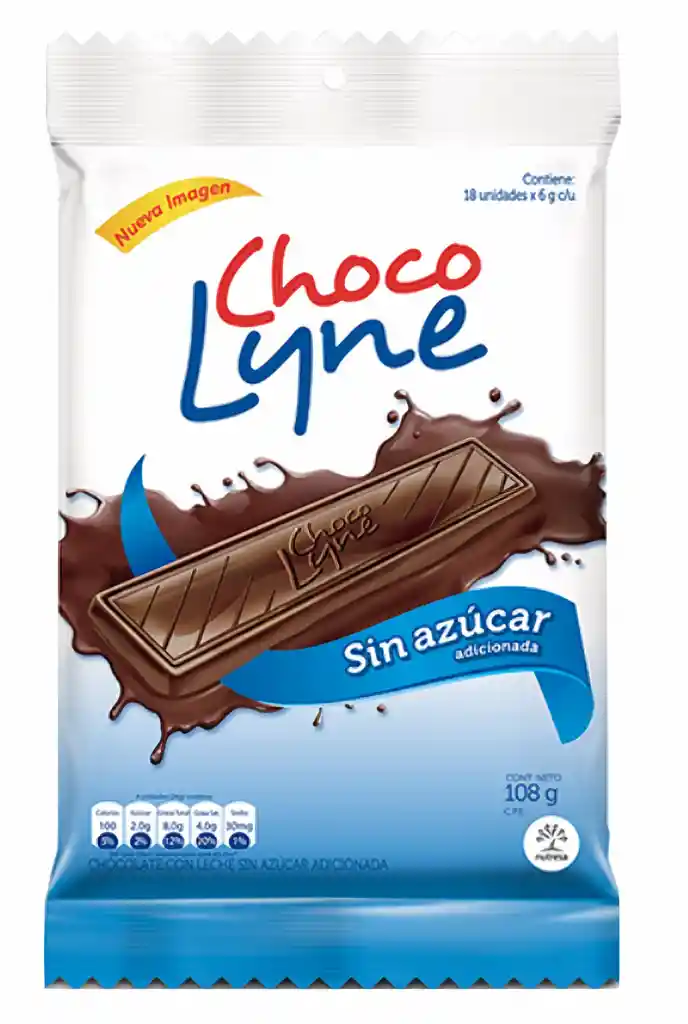 Choco Lyne Chocolate Sin Azúcar