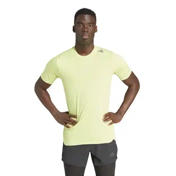 Adidas Camiseta D4t Hr Hiit Tee Para Hombre Verde Talla M