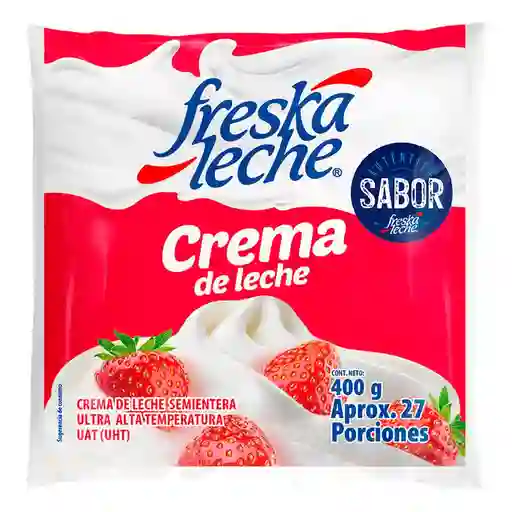 Crema de Leche Freska Leche Semientera Uht (400 Gr)