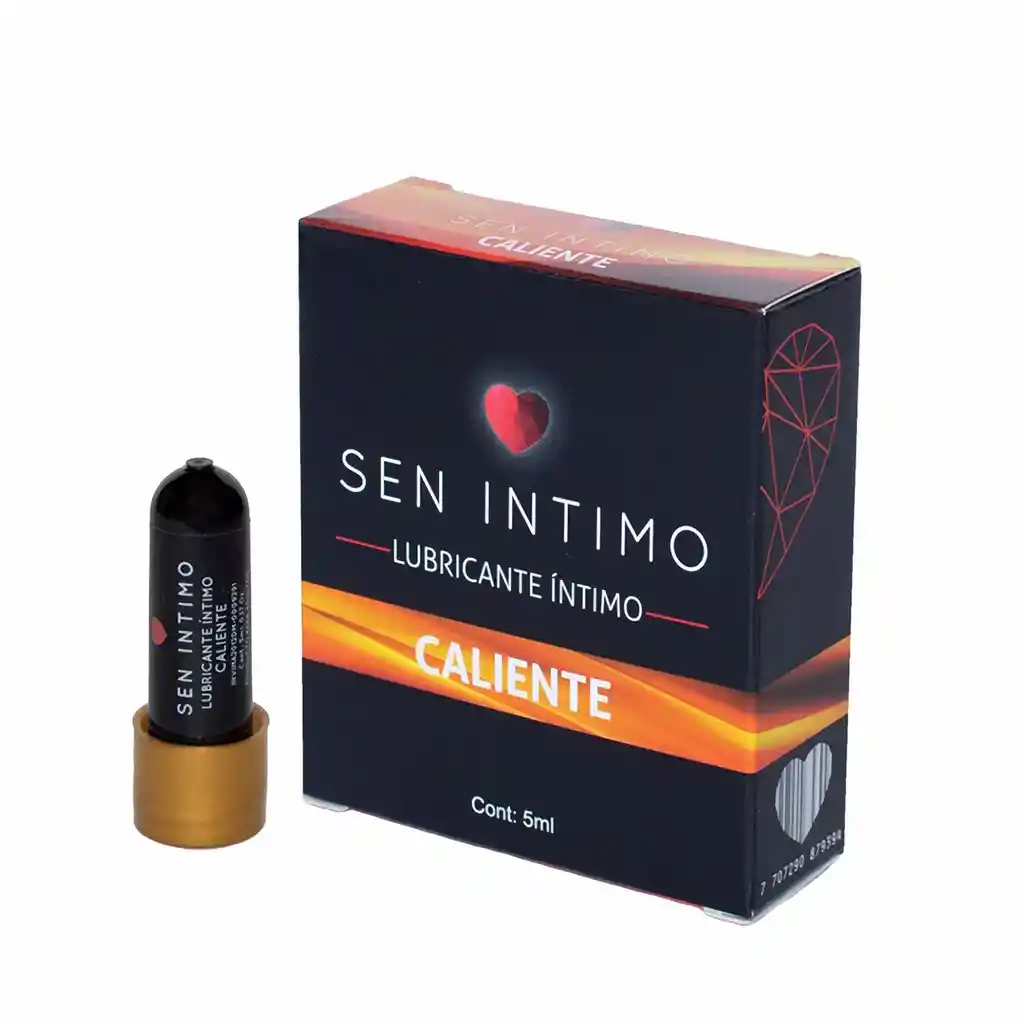 Sen Intimo Lubricante Caliente Frasco 5Ml