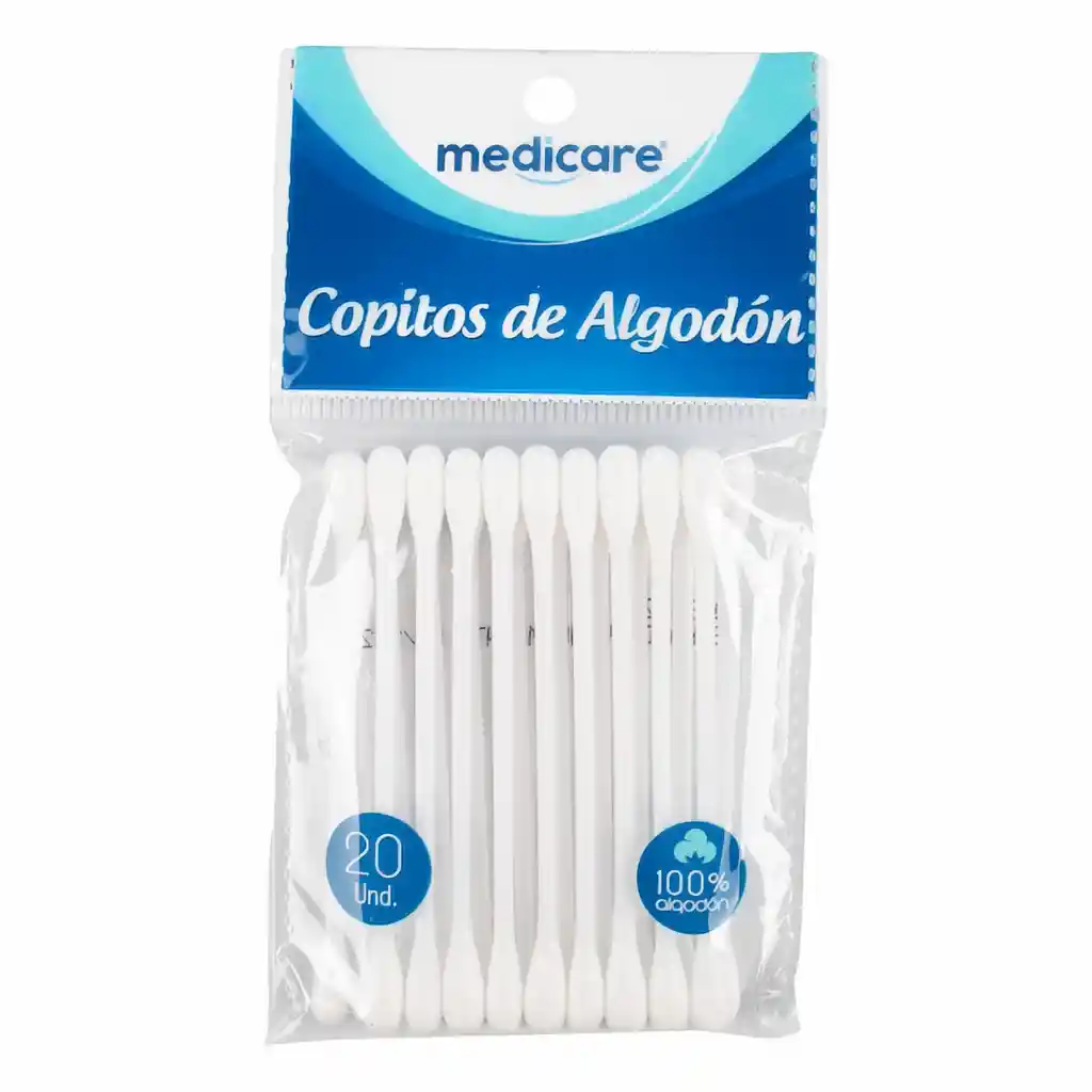 Medicare Copitos Bolsa X 20 Uds