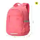 Morral Universitario Porta Pc 14" Misisipi Rojo Mujer