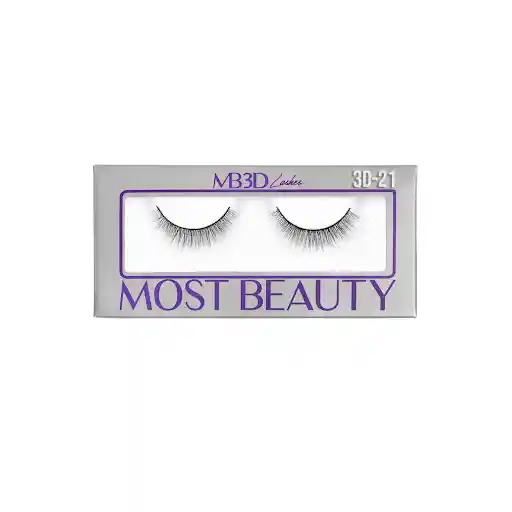 Pestañas Postizas Most Beauty Línea Natural Corta #3d-