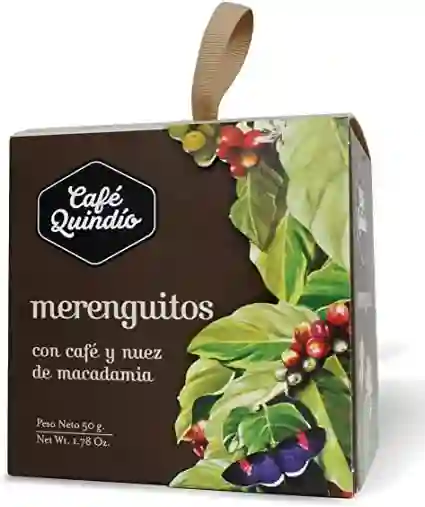 Café Quindío Merenguitos con Café y Nuez de Macadamia