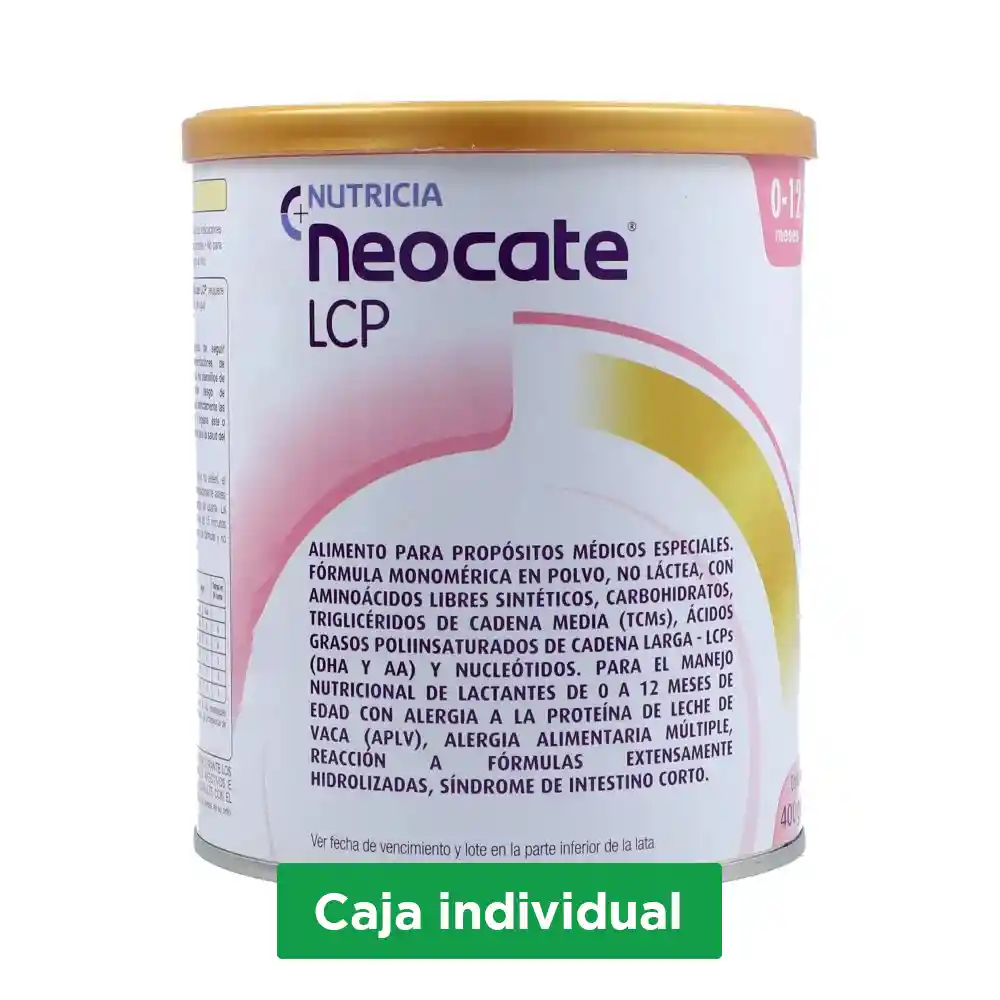 Neocate Lcp Fórmula Infantil 0-12 Meses 