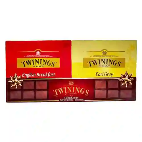 Twinings té Negro English Breakfast y Earl Grey