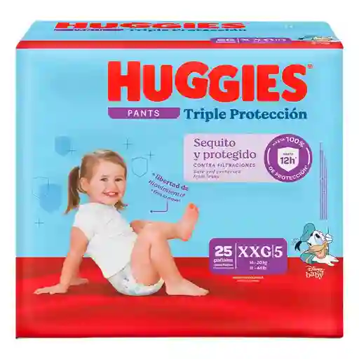 Huggies Pañal Triple Protección Pants Etapa 5/XXG