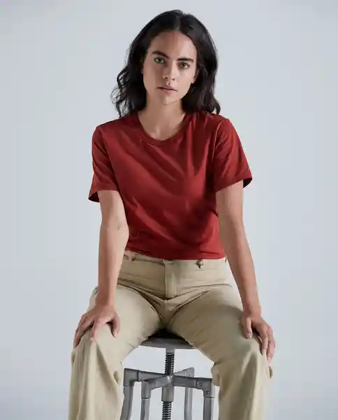 Camiseta Mujer Naranja Talla Xl 600D000 AMERICANINO 