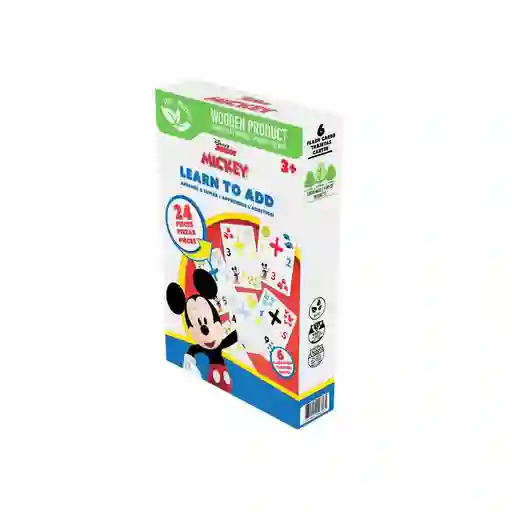 Tarjetas Didácticas Sumas Mickey Ronda