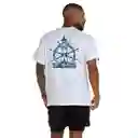 Camiseta Manga Corta Serenity Hombre Blanco-s