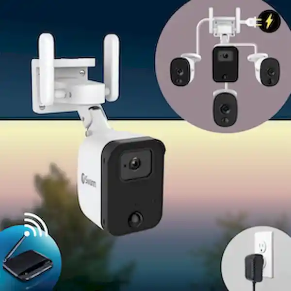 Swann Fourtify Sistema de Seguridad Reforzado 4 Cámaras