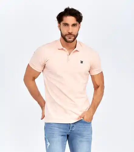 Unser Camiseta Polo Rosado Talla L 823772