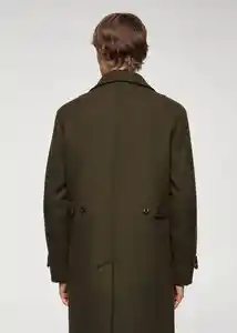 Abrigo Turen Khaki Talla S Hombre Mango