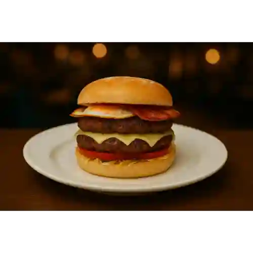 Súper Hamburguesa Casera