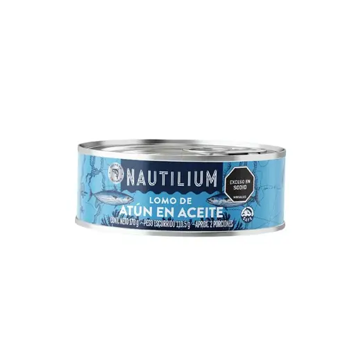 Lomo de Atún en Aceite - Nautilium 110 g