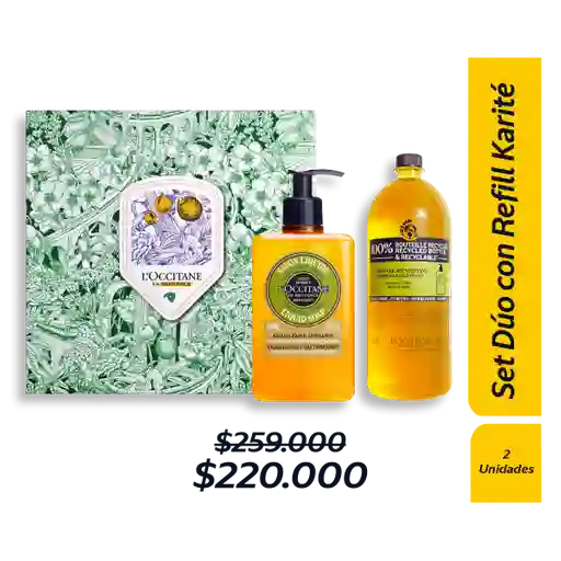 Combo Dúo Refill Jabón Líquido Karité Verbena 03731