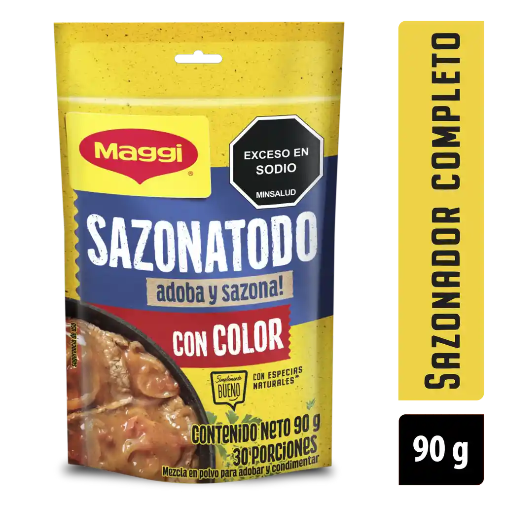 Sazonador con Color MAGGI Sazonatodo x 90g