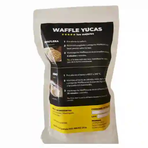 Pan Waffle Yucas Masa Para Waffles Yde Yucas