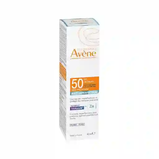 Avene Solar Anti-imperfección Fluido Spf 50 Frasco