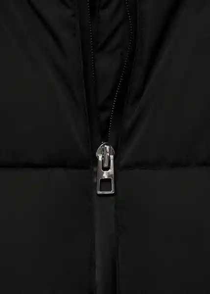 Abrigo Anorak Tokyo Negro Talla 18 Mujer Mango