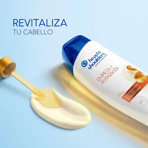 Shampoo Head Shoulders Limpieza y Revitalizacion Aceite de Argan Shampoo Control Caspa Champu Head and Shoulders 700 ml