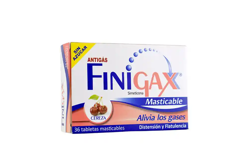 Finigax Tabletas Masticables Antigases