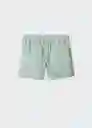 Short Bañador Seer Verde Talla S Hombre Mango