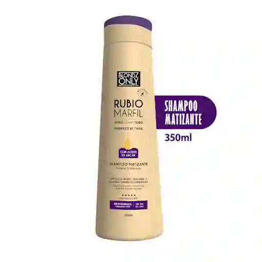 Blondz Only Shampoo Matizante Tono Sobre Tono Rubio Marfil