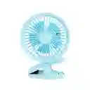 Ventilador de Escritorio Mini Con Clip Azul Miniso