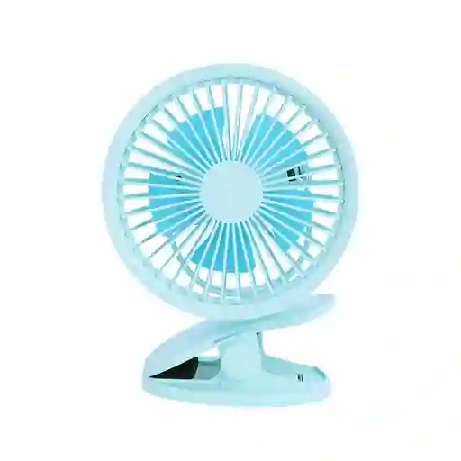 Ventilador de Escritorio Mini Con Clip Azul Miniso