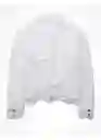 Chaqueta Mujer Blanco Talla X-SMALL American Eagle